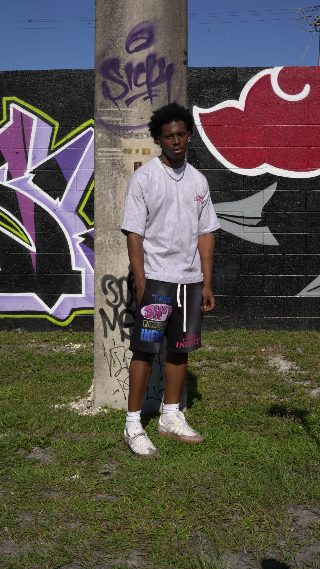 SH*T Forever shorts (Black)